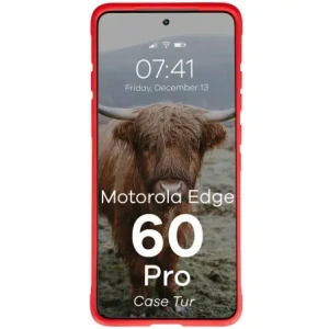 Wholesale Bizon Case Tur Motorola Edge 60 Pro red - BIZ9683 - {ean13} - Hurt