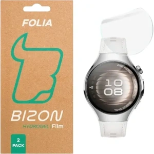 Hurtownia GSM - Ceas de sticlă Bizon Hydrogel pentru Huawei Watch 5 42mm [2 PACHET] - BIZ9684 - {ean13} - Hurt