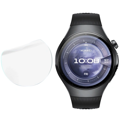 Folia hydrożelowa na ekran Bizon Glass Watch Hydrogel do Huawei Watch 5 46mm [2 PACK]