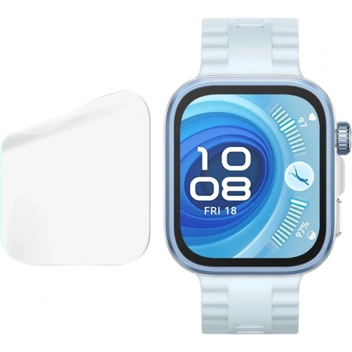 Folia hydrożelowa na ekran Bizon Glass Watch Hydrogel do Huawei Watch Fit 4 / 4 Pro [2 PACK]