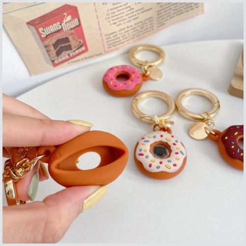 Silikonowe etui 4smarts Set Omega do Apple AirTag wielokolorowe [4 PACK]