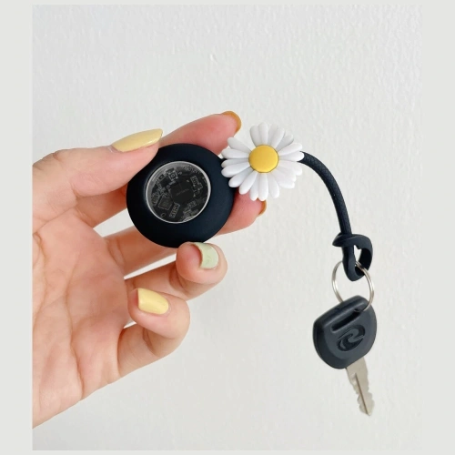 Silikonowe etui 4smarts Set Omega do Apple AirTag wielokolorowe [4 PACK]