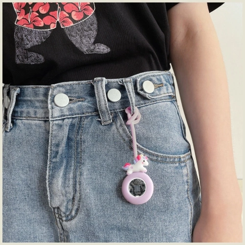 Silikonowe etui 4smarts Set Omega do Apple AirTag wielokolorowe [4 PACK]