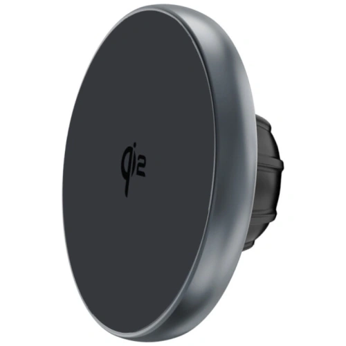 Uchwyt magnetyczny 4smarts Screen Mount Qi2 na monitor do smartfonów MagSafe szary