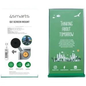 Hurtownia GSM - 4smarts Mount Qi2 Magnetischer Bildschirmhalter für MagSafe-Smartphones Grau - 4SMR99 - {ean13} - Hurt