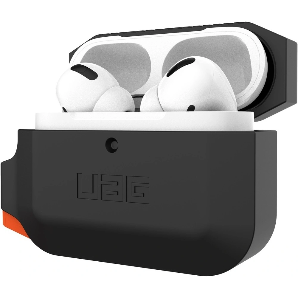 Hurtownia GSM - Etui UAG Urban Armor Gear Silicone Case Apple AirPods Pro (Black/Orange) - UAG158BLKORG - {ean13} - Hurt