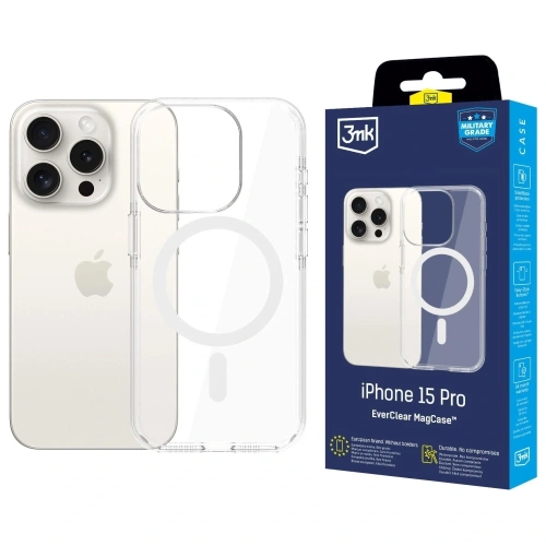 Etui 3MK EverClear MagCase do Apple iPhone 15 Pro