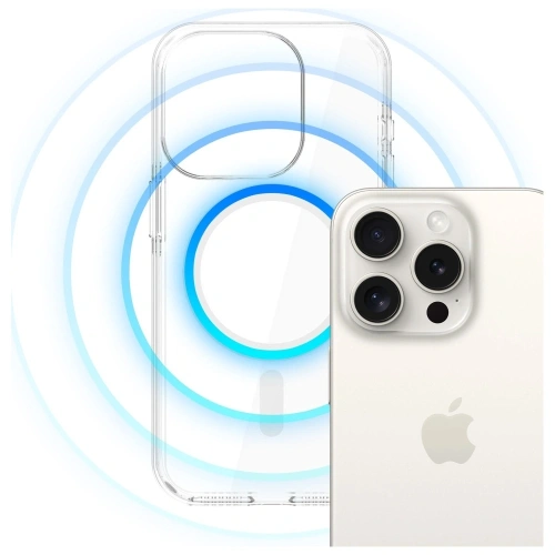 Etui 3MK EverClear MagCase do Apple iPhone 15 Pro