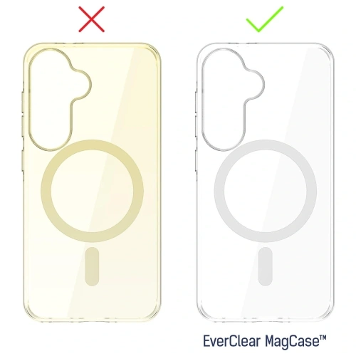 Etui 3MK EverClear MagCase do Samsung Galaxy S25