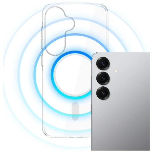 Etui 3MK EverClear MagCase do Samsung Galaxy S25