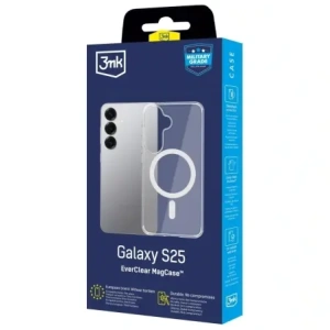 Hurtownia GSM - Etui 3MK EverClear MagCase do Samsung Galaxy S25 - 3MK16645 - {ean13} - Hurt