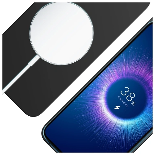 Etui 3MK Hardy MagSilicone do Apple iPhone 12 czarny