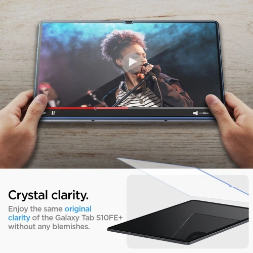 Szkło hartowane Spigen Glas.tr Slim Samsung Galaxy Tab S10 FE+ Plus 13.1 X620 / X626b Clear