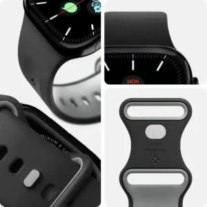 Hurtownia GSM - Spigen Nano Pop Apple Watch 6/7/8/9/10/SE 40/41/42mm Susană Neagră - SPN16797 - {ean13} - Hurt