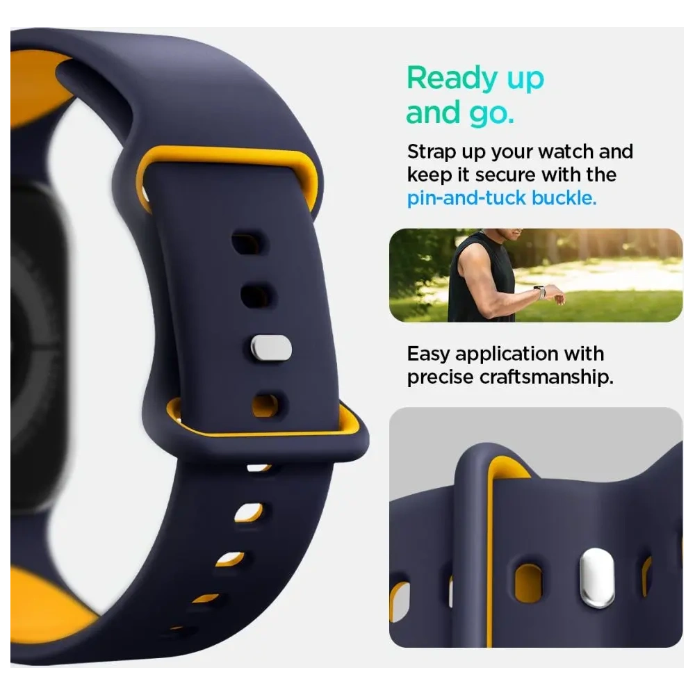 Hurtownia GSM - Spigen Nano Pop Apple Watch 6/7/8/9/10/SE 40/41/42mm Blueberry Navy - SPN16798 - {ean13} - Hurt