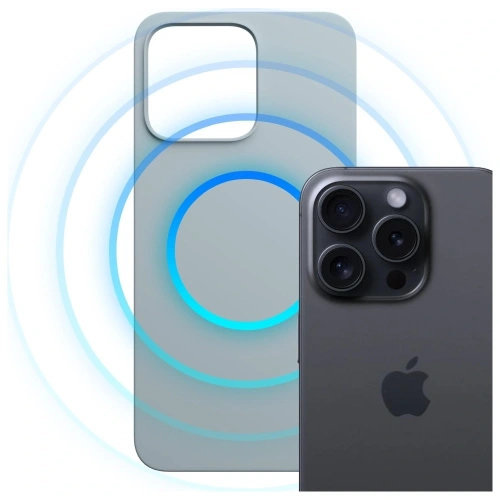 Etui 3MK Hardy MagSilicone do Apple iPhone 13 Pro Max niebieski