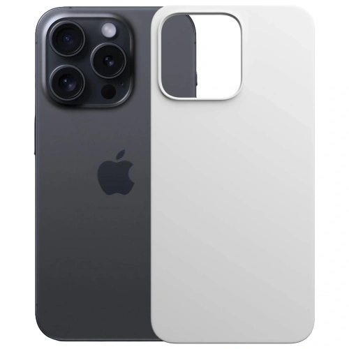 Etui 3MK Hardy MagSilicone do Apple iPhone 13 Pro Max srebrny