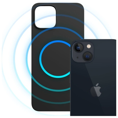 Etui 3MK Hardy MagSilicone do Apple iPhone 14 Plus grafitowy