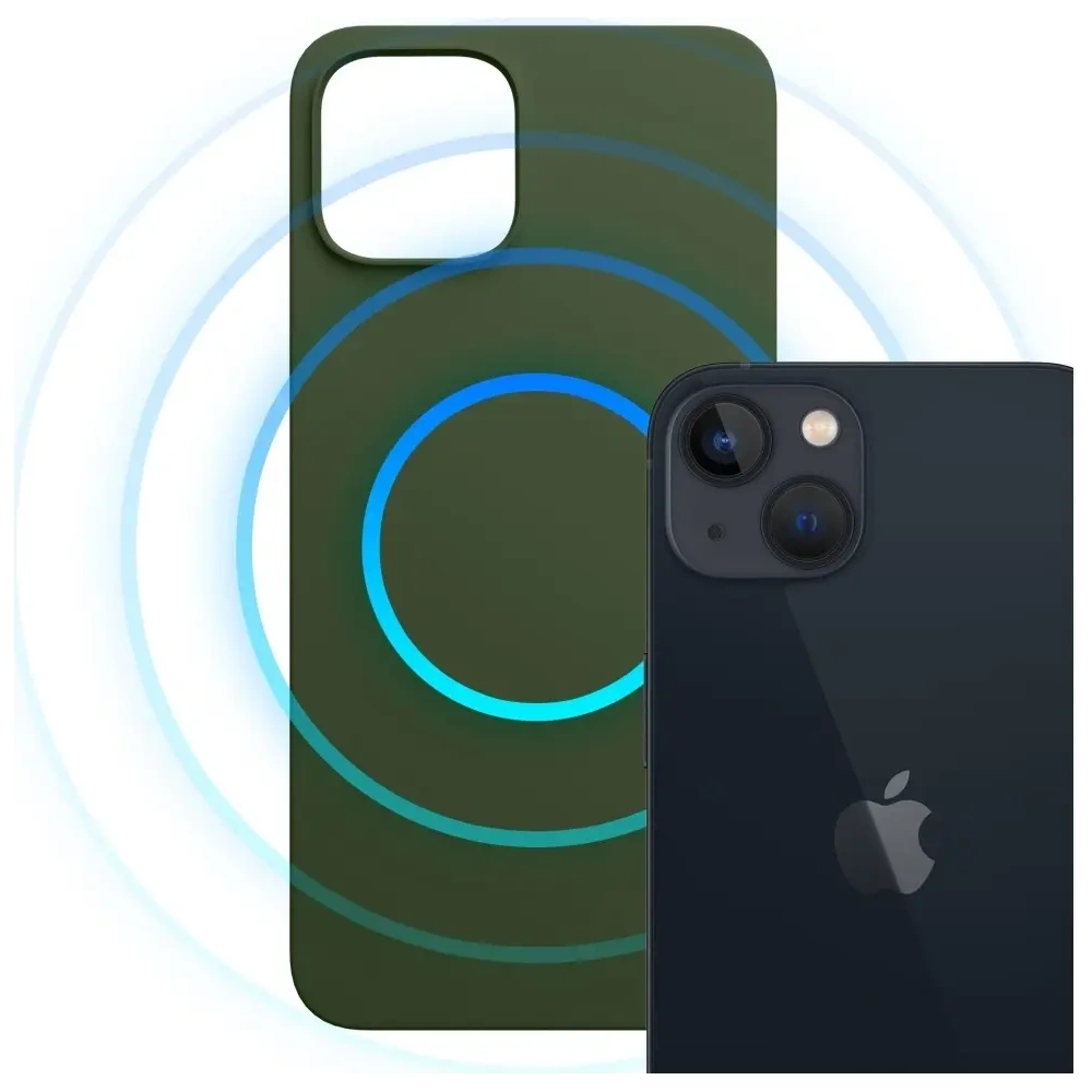 Hurtownia GSM - 3MK Hardy MagSilicone Apple iPhone 15 dunkelgrün - 3MK16663 - {ean13} - Hurt
