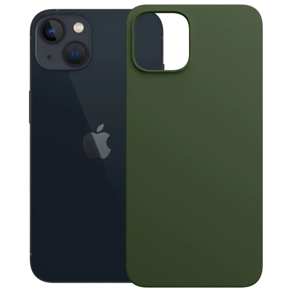 Hurtownia GSM - 3MK Hardy MagSilicone Apple iPhone 15 Plus verde închis - 3MK16665 - {ean13} - Hurt