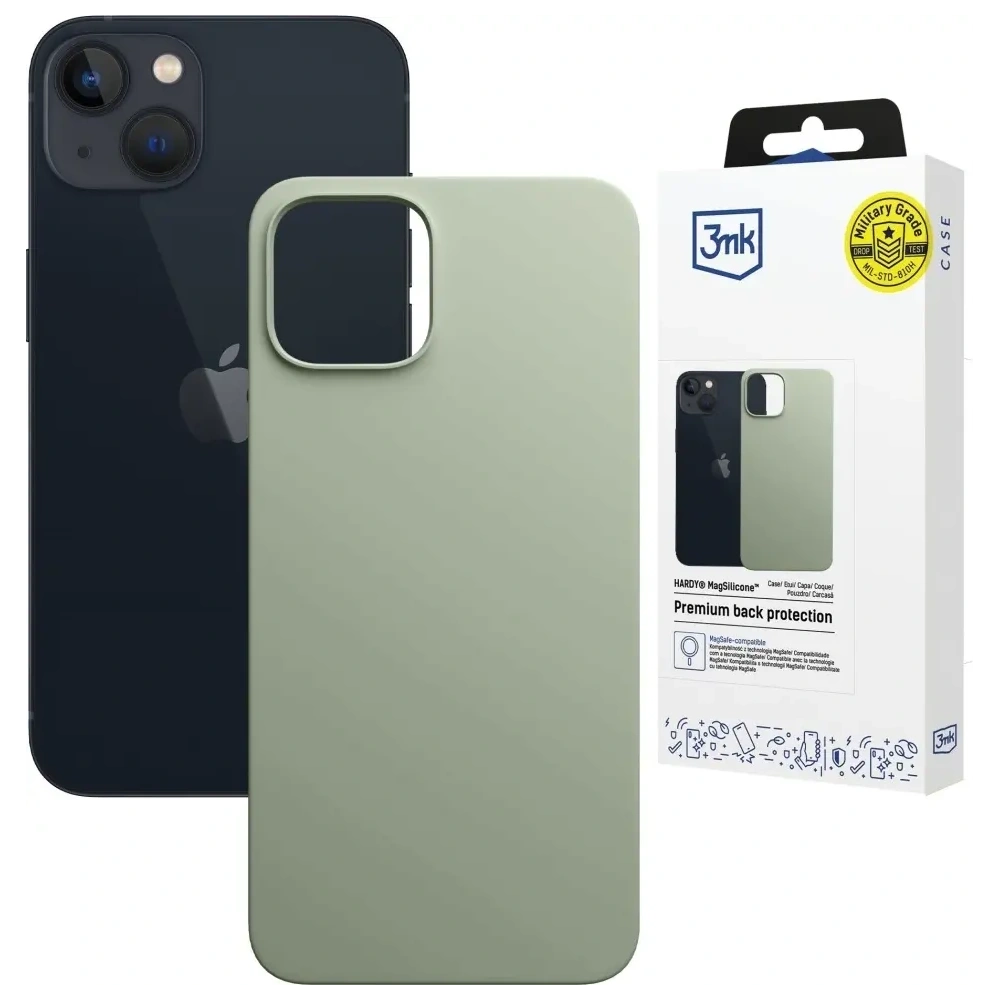 Hurtownia GSM - 3MK Hardy MagSilicone Apple iPhone 15 Plus grün - 3MK16670 - {ean13} - Hurt