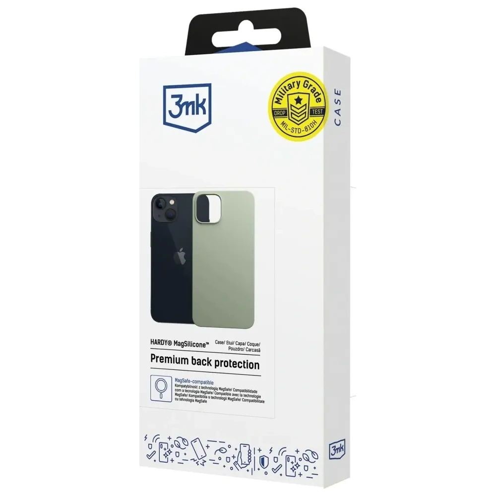 Hurtownia GSM - 3MK Hardy MagSilicone Apple iPhone 15 Plus grün - 3MK16670 - {ean13} - Hurt