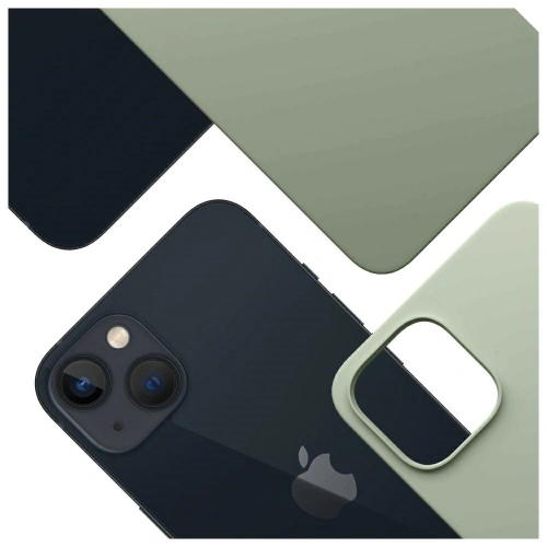 Etui 3MK Hardy MagSilicone do Apple iPhone 15 Plus zielony