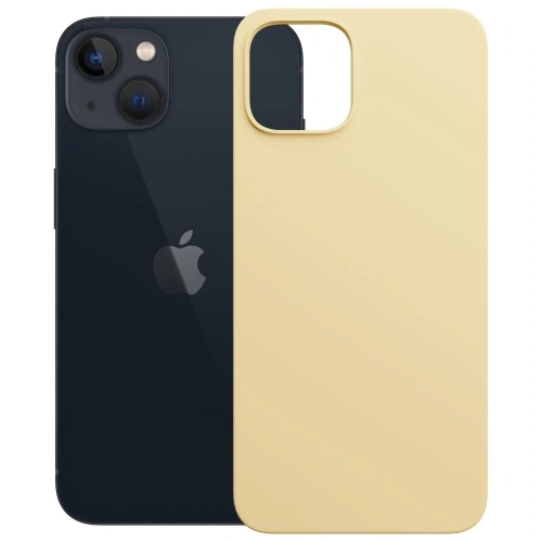 Etui 3MK Hardy MagSilicone do Apple iPhone 15 Plus żółty