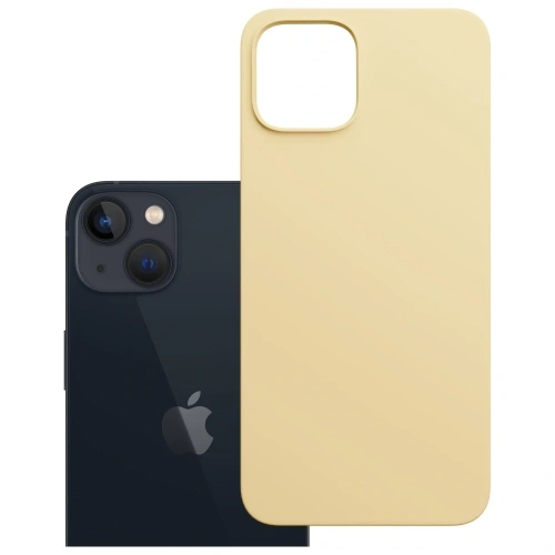 Etui 3MK Hardy MagSilicone do Apple iPhone 15 Plus żółty