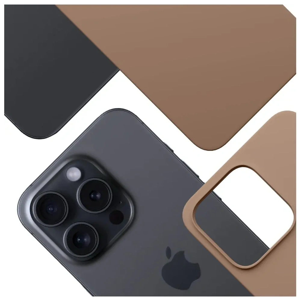Hurtownia GSM - 3MK Hardy MagSilicone Apple iPhone 15 Pro Max dunkelgold - 3MK16673 - {ean13} - Hurt
