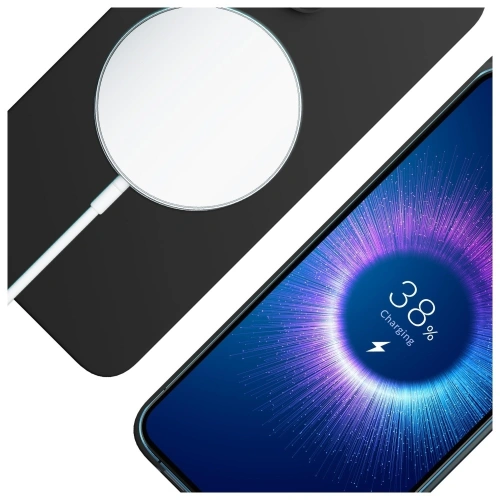 Etui 3MK Hardy MagSilicone do Apple iPhone 15 Pro Max grafitowy