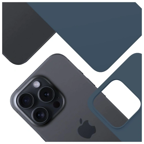 Etui 3MK Hardy MagSilicone do Apple iPhone 15 Pro Max niebieski