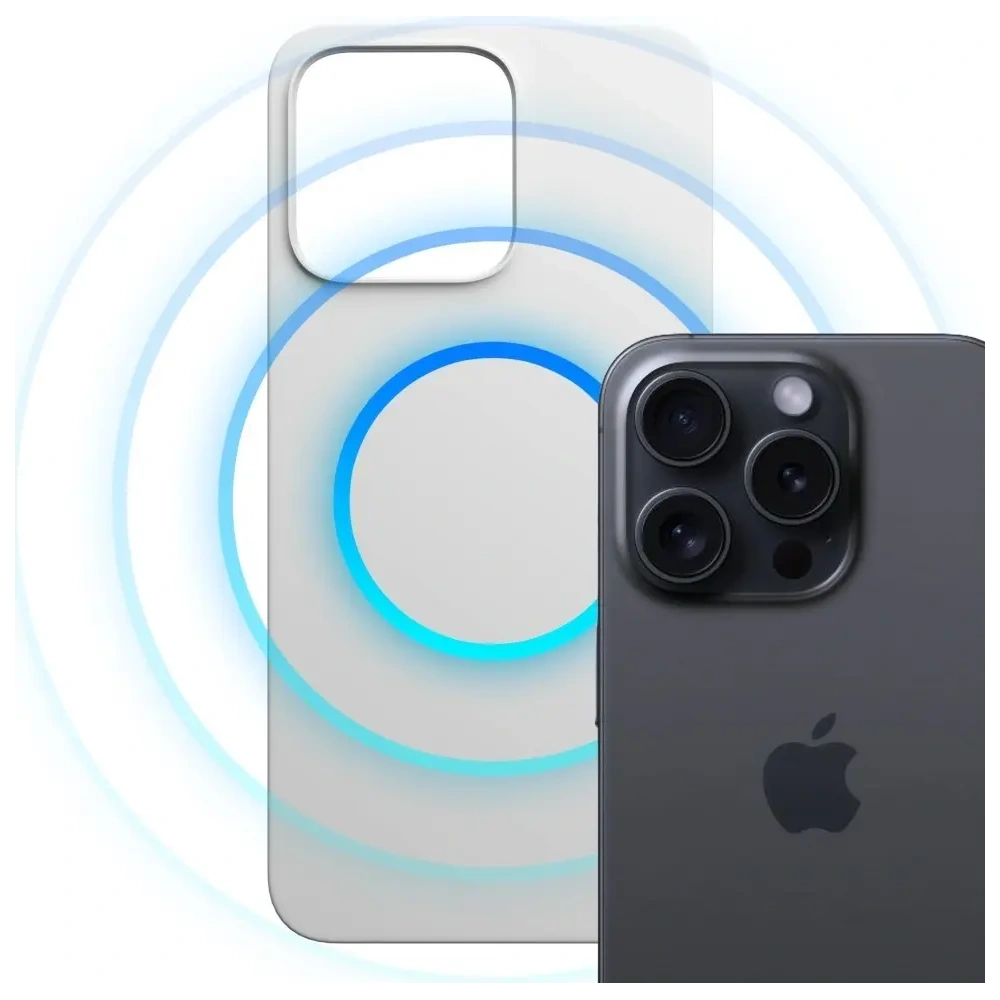 Hurtownia GSM - 3MK Hardy MagSilicone Apple iPhone 15 Pro Max silber - 3MK16676 - {ean13} - Hurt
