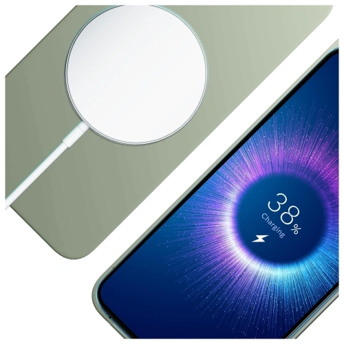 Etui 3MK Hardy MagSilicone do Apple iPhone 15 zielony