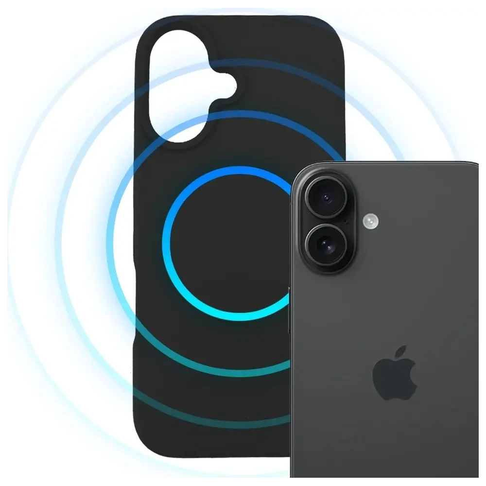 Hurtownia GSM - 3MK Hardy MagSilicone Apple iPhone 16 Graphit - 3MK16685 - {ean13} - Hurt