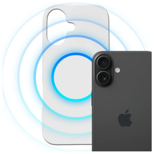 Etui 3MK Hardy MagSilicone do Apple iPhone 16 Plus biały