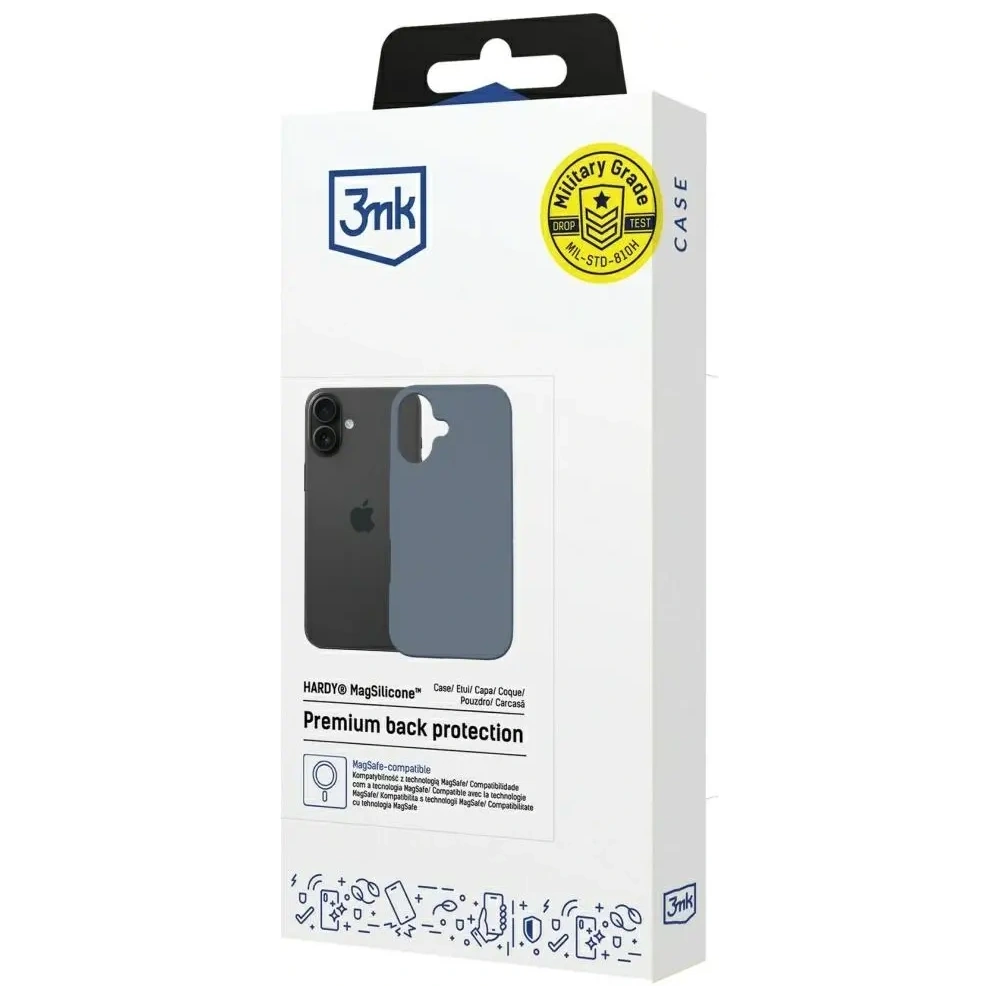 Wholesale 3MK Hardy MagSilicone Apple iPhone 16 Plus ultramarine - 3MK16691 - {ean13} - Hurt