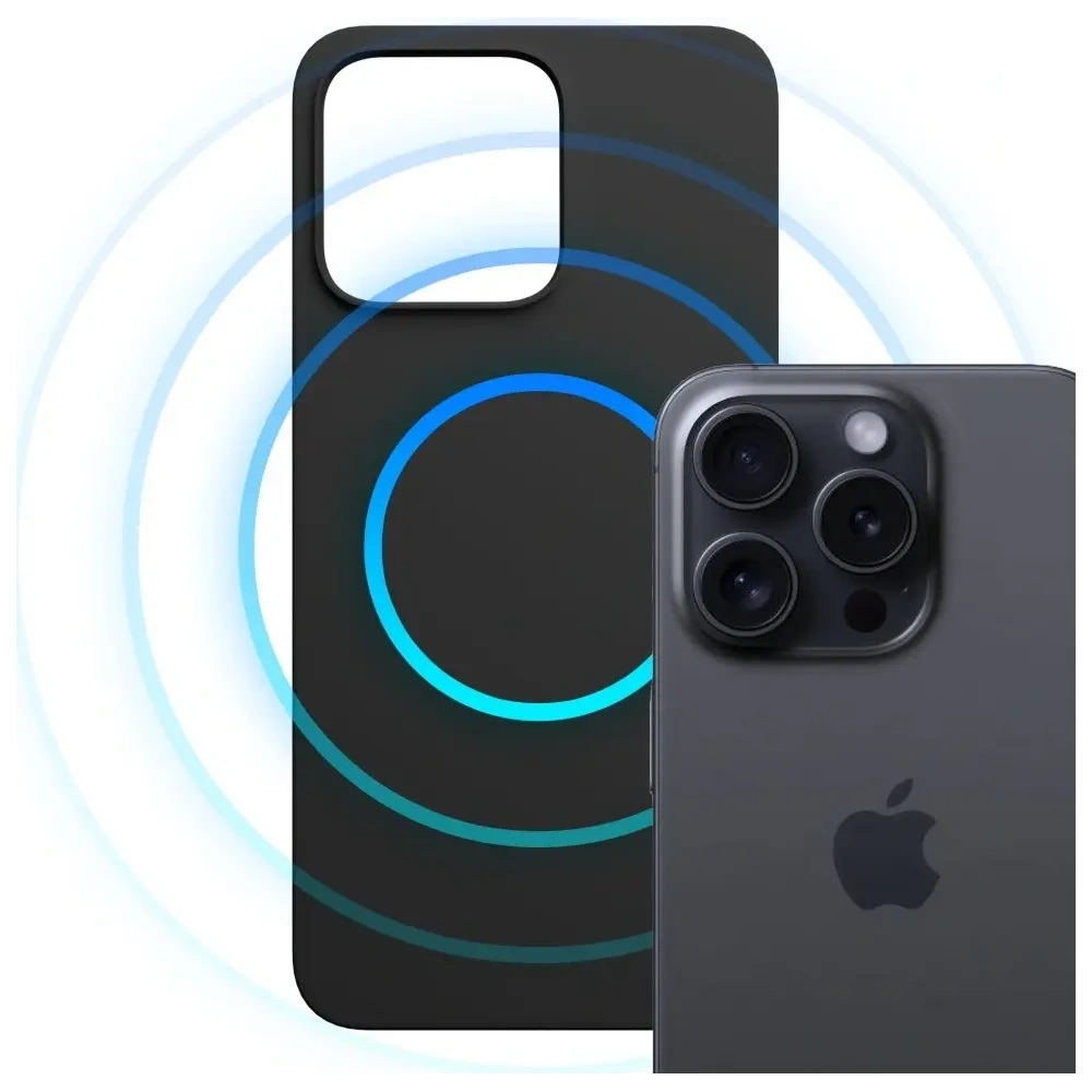 Hurtownia GSM - 3MK Hardy MagSilicone Apple iPhone 16 Pro Graphit - 3MK16693 - {ean13} - Hurt