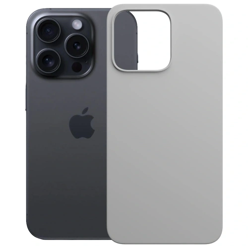 Etui 3MK Hardy MagSilicone do Apple iPhone 16 Pro Max tytanowy