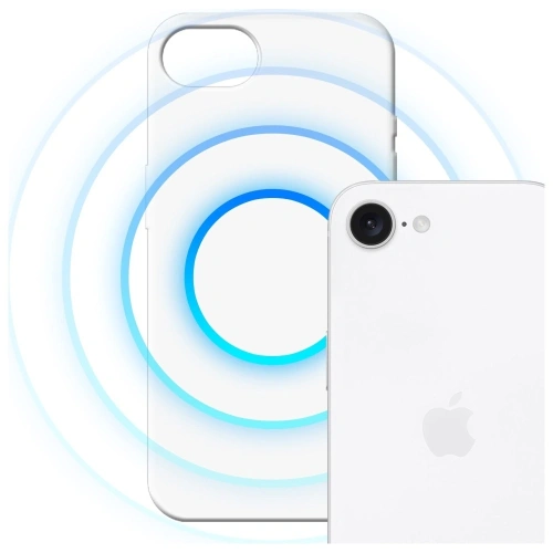 Etui 3MK Hardy MagSilicone do Apple iPhone 16e biały