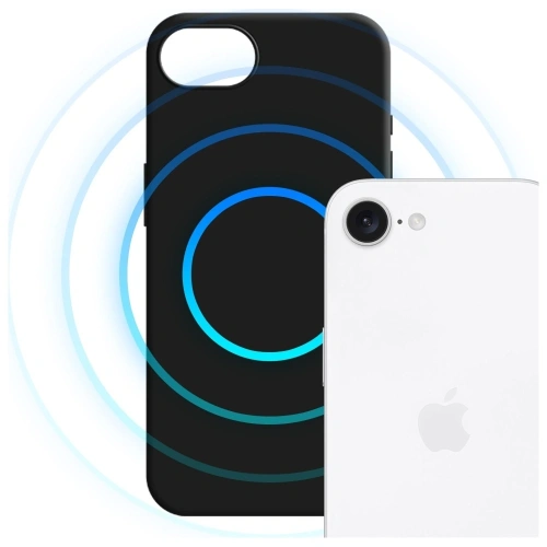 Etui 3MK Hardy MagSilicone do Apple iPhone 16e czarny