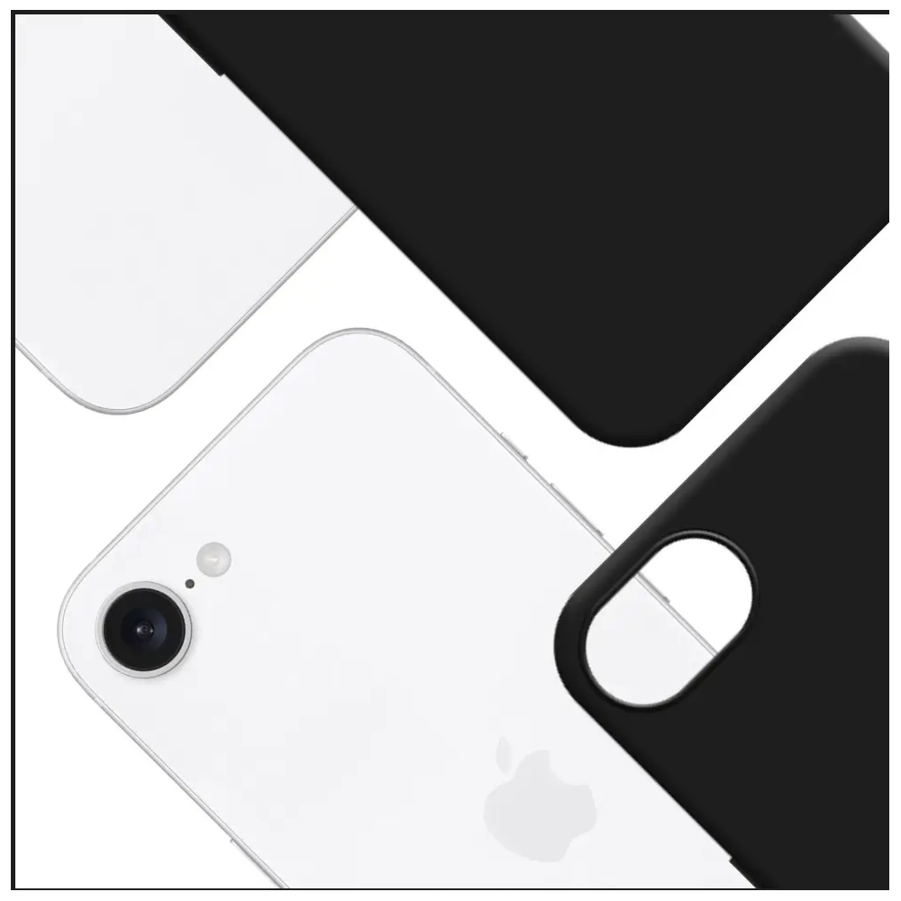 Wholesale 3MK Hardy MagSilicone Apple iPhone 16e black - 3MK16701 - {ean13} - Hurt