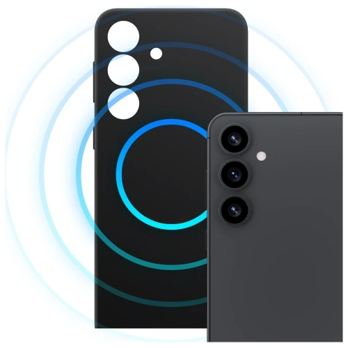 Etui 3MK Hardy MagSilicone do Samsung Galaxy S24 czarny