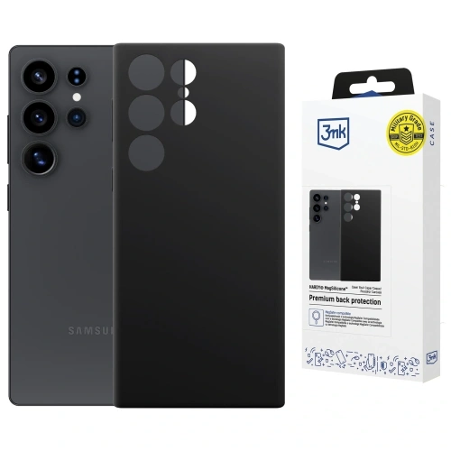 Etui 3MK Hardy MagSilicone do Samsung Galaxy S24 Ultra czarny