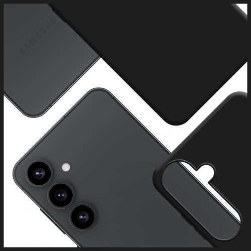 Etui 3MK Hardy MagSilicone do Samsung Galaxy S25 czarny