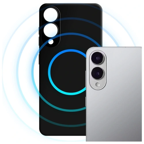 Etui 3MK Hardy MagSilicone do Samsung Galaxy S25 Edge czarny