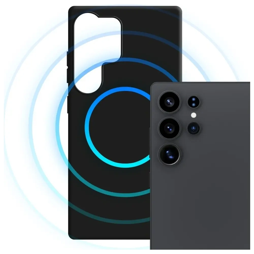 Hurtownia GSM - 3MK Hardy MagSilicone Samsung Galaxy S25 Ultra schwarz - 3MK16707 - {ean13} - Hurt