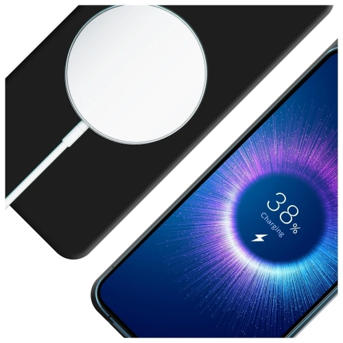 Etui 3MK Hardy MagSilicone do Samsung Galaxy S25+ Plus czarny