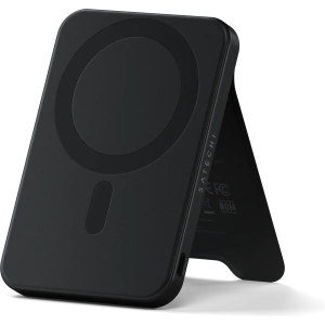Magnetyczny powerbank z podstawką Satechi OntheGo Powerbank 5000mAh MagSafe Qi2 (black)