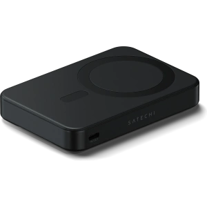Magnetyczny powerbank z podstawką Satechi OntheGo Powerbank 10000mAh MagSafe Qi2 (black)